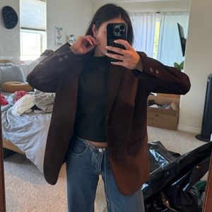 ROUJE DARK BROWN BLAZER 34